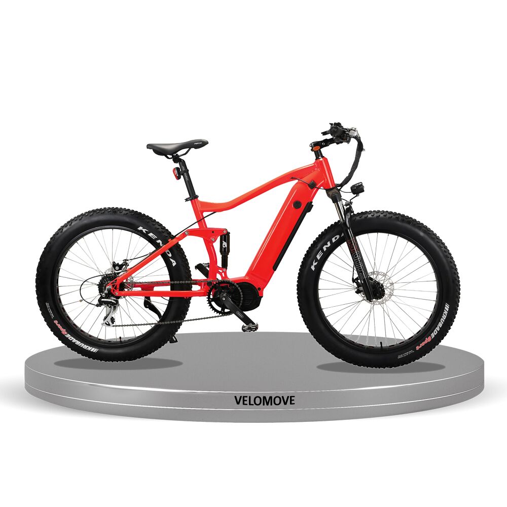 VMM2 Mid Drive Full Suspension Fat Tire EBike Velomove