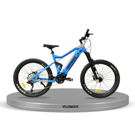 27.5 Full Suspension Mid Drive MTB eBike - Velomove